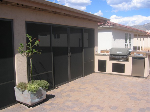 Double sliding doors