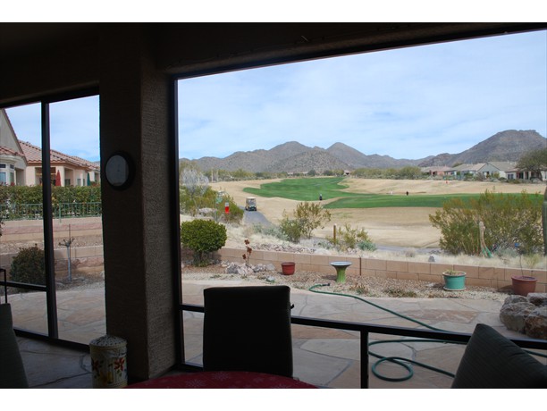 Golf course view
