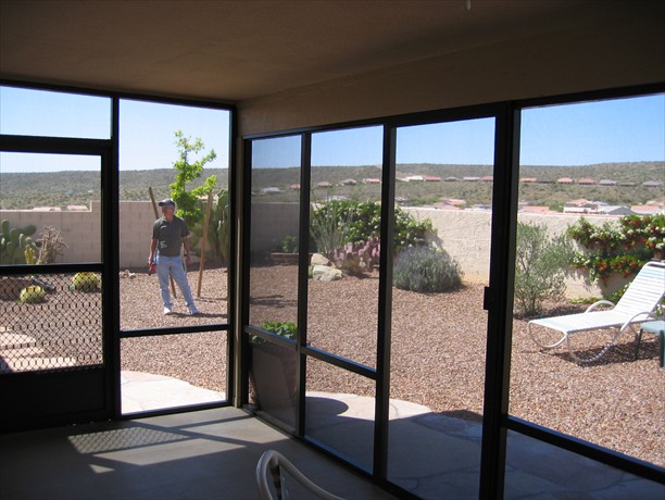 Sliding door & swinging door