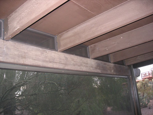 Rafter screens